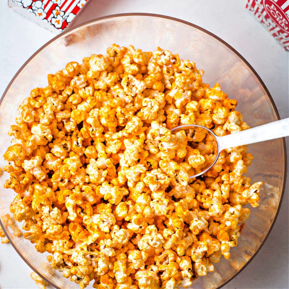 Cheddar Cheese Popcorn Life, Love, and Good Food