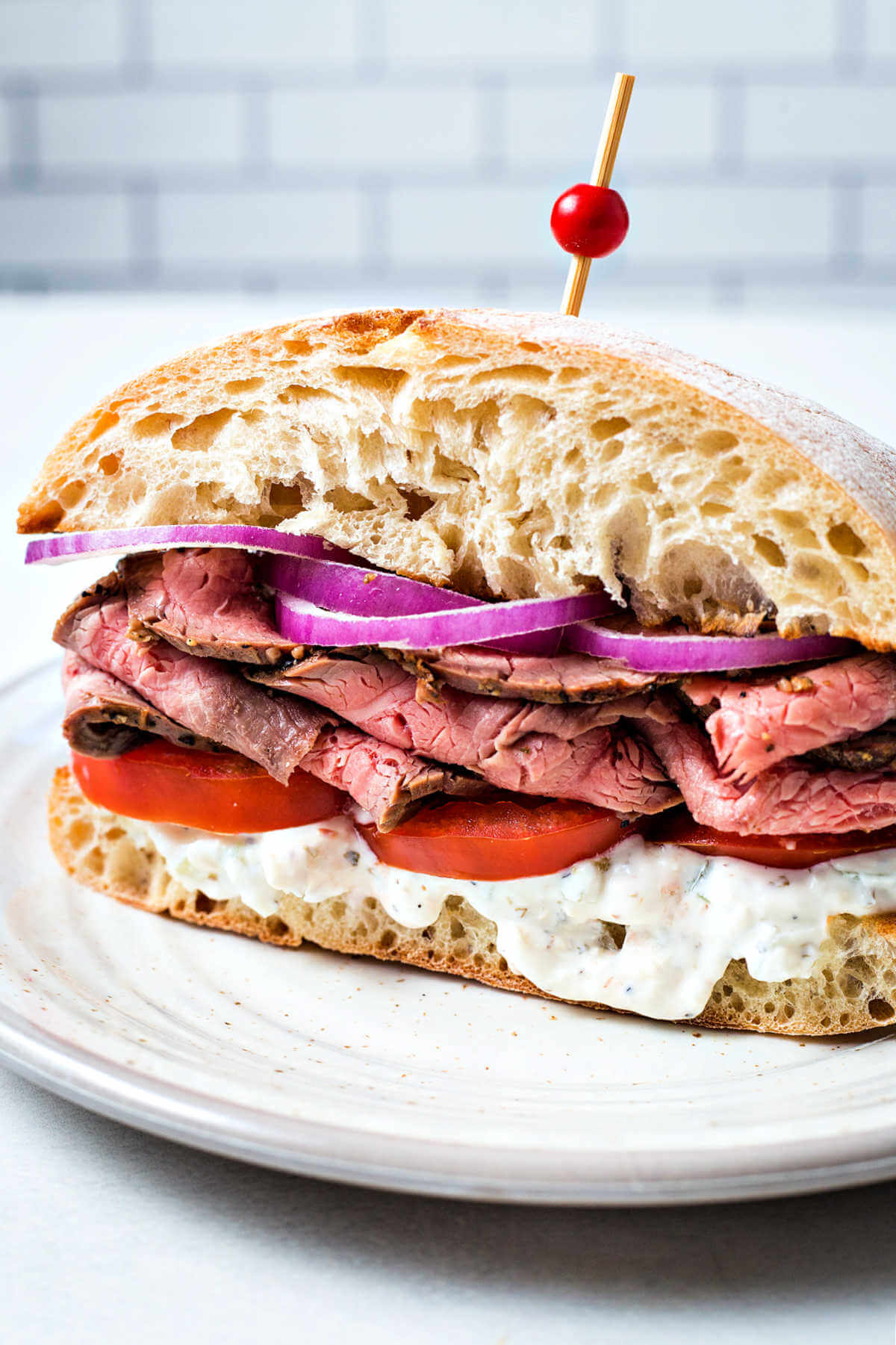 Sloppied Flank Steak Sandwiches Recipe