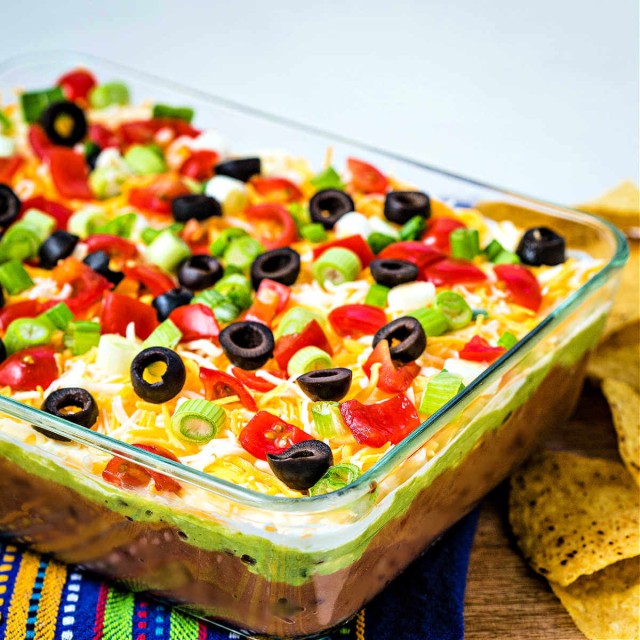 Layered Taco Dip Life, Love, and Good Food