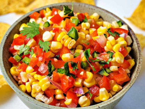 Corn Salsa - Life, Love, and Good Food