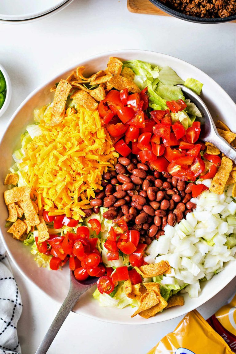 Taco Salad with Catalina Dressing Life, Love, and Good Food