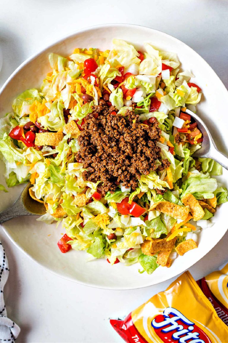 Taco Salad with Catalina Dressing Life, Love, and Good Food