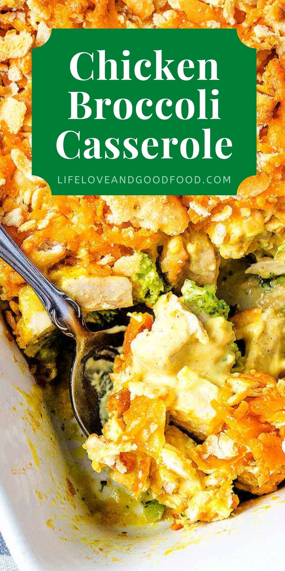 Chicken Broccoli Casserole with Cheesy Crumb Topping - Life, Love, and ...