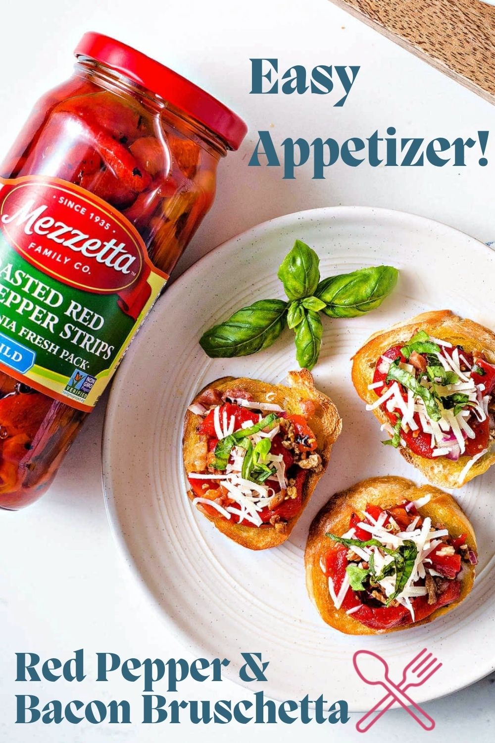 Red Pepper and Bacon Bruschetta Life, Love, and Good Food