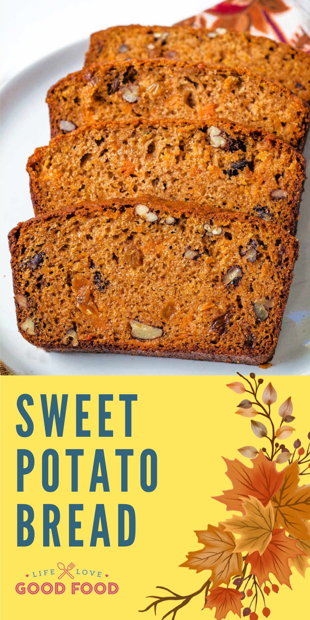 Sweet Potato Bread - Life, Love, and Good Food