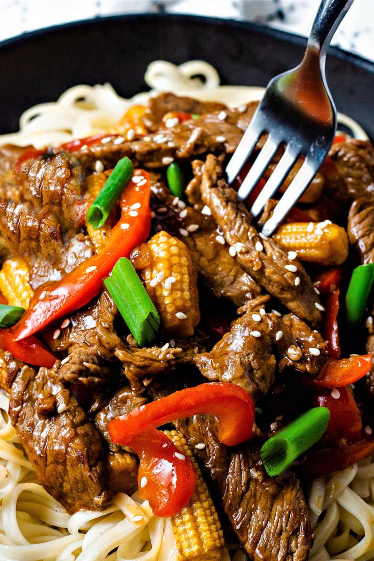Easy Korean Beef Stir Fry - Life, Love, and Good Food