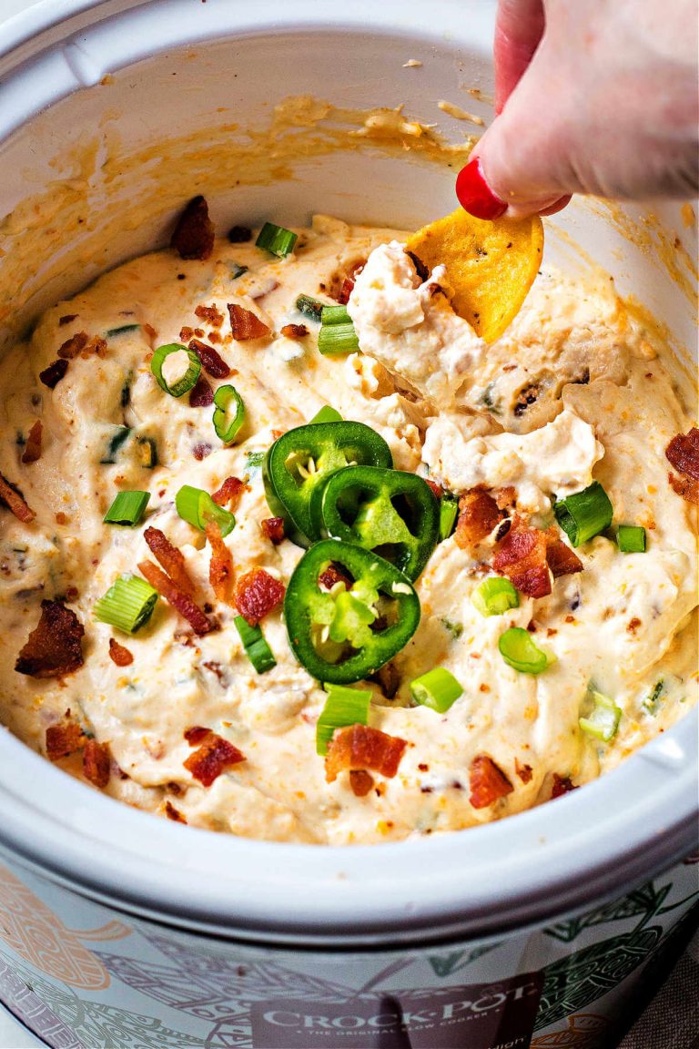 Jalapeno Popper Dip (Slow Cooker) Life, Love, and Good Food