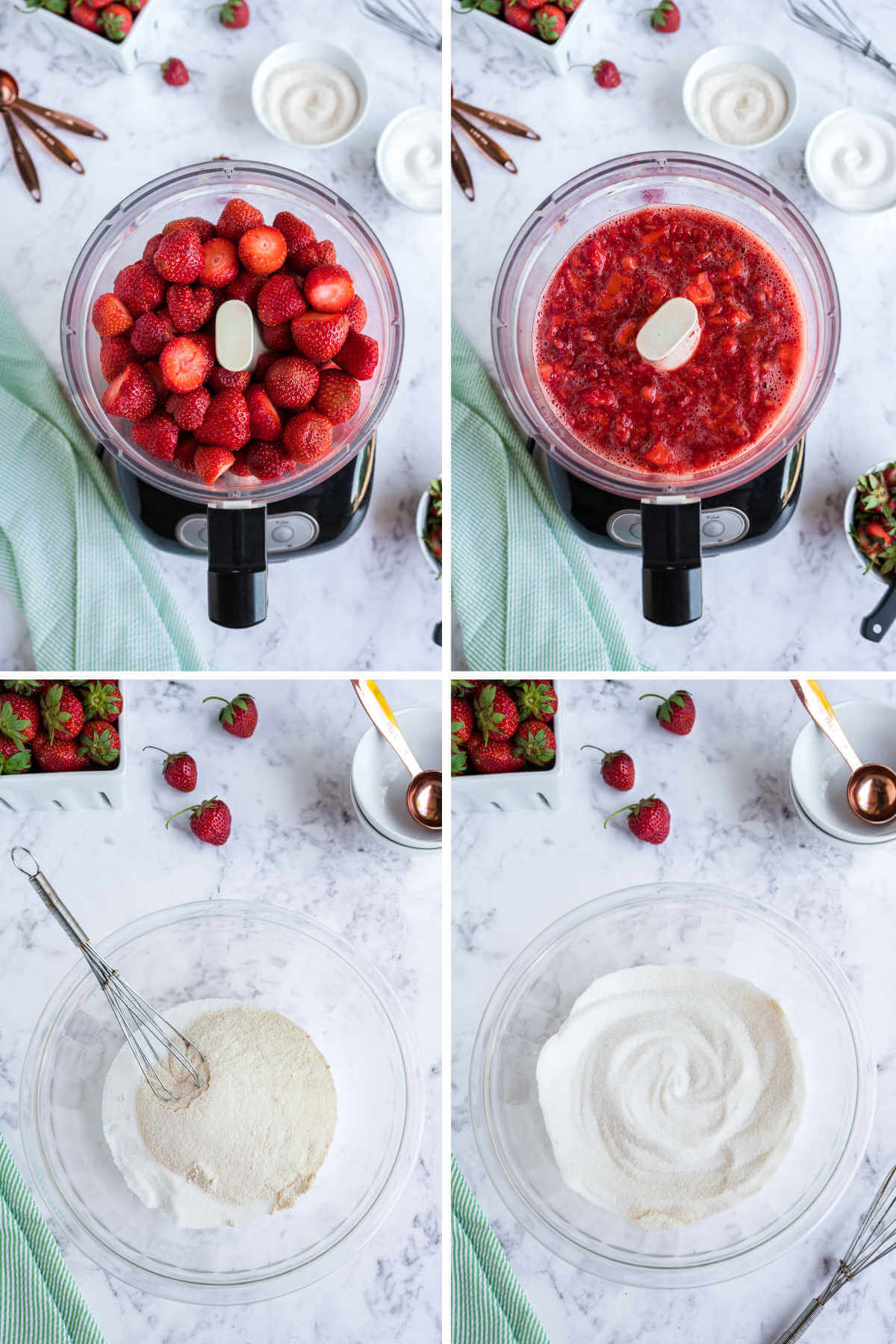 No Cook) Fresh Strawberry Freezer Jam — Brenalou Bakes.