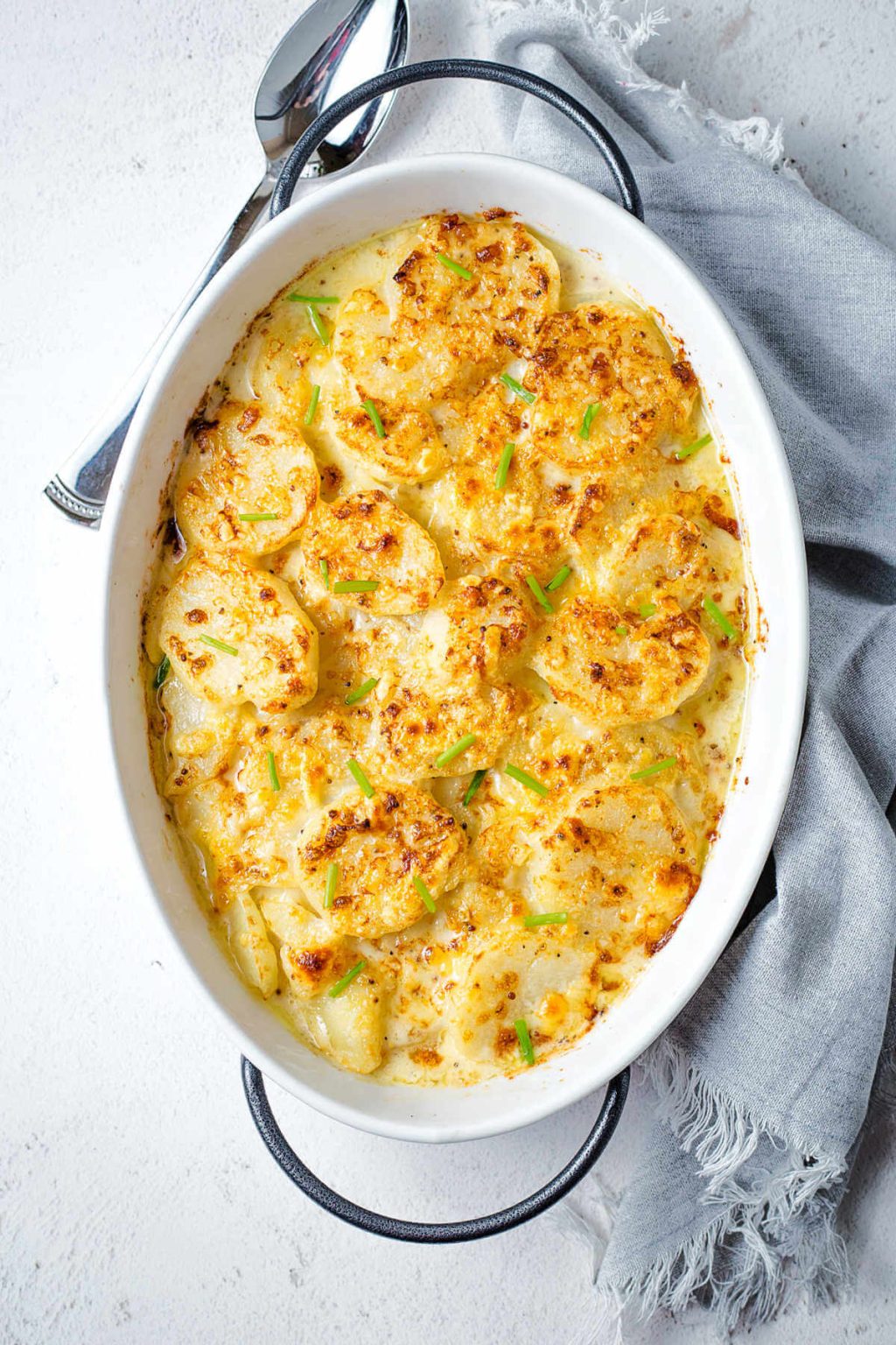 Creamy and Cheesy Instant Pot Scalloped Potatoes - Life, Love, and Good ...