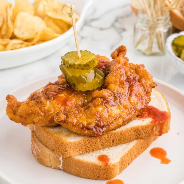 Nashville-Style Hot & Crispy Chicken Sandwich