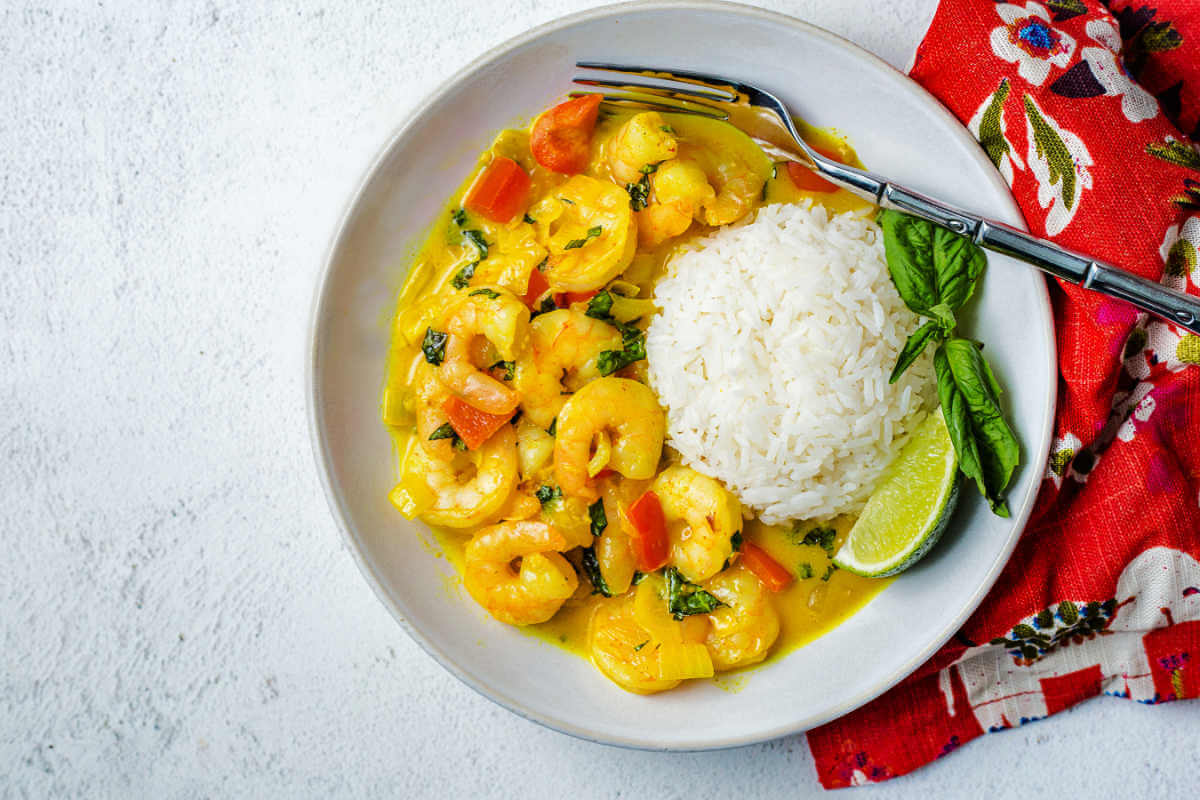 Crispy Coconut Shrimp with Curry - Creative Culinary