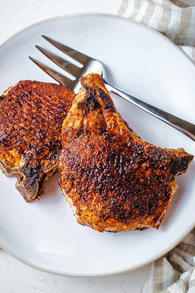 How to Make Juicy Pork Chops in the Air Fryer - Life, Love, and Good Food