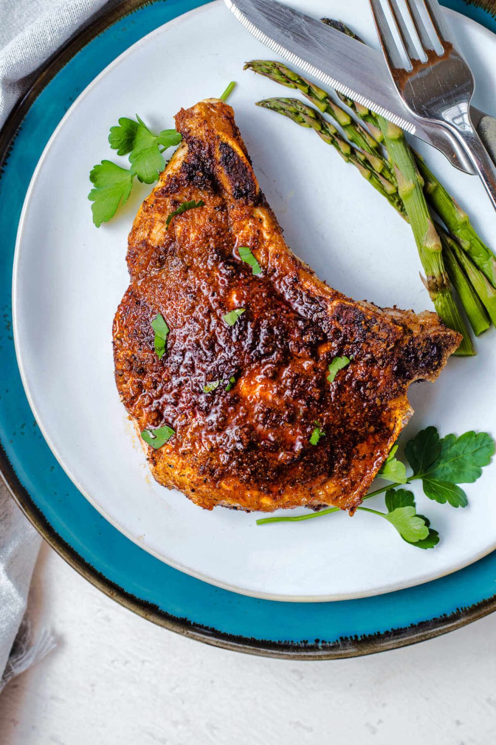 How to Make Juicy Pork Chops in the Air Fryer - Life, Love, and Good Food