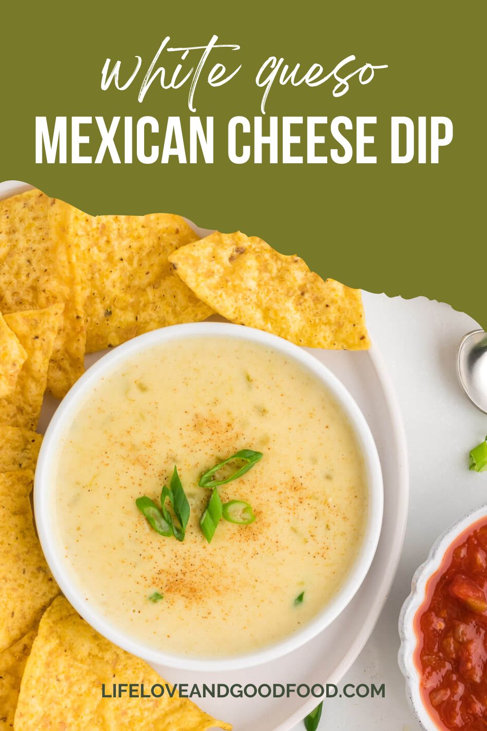 Creamy White Queso (Mexican Cheese Dip Recipe) Life, Love, and Good Food