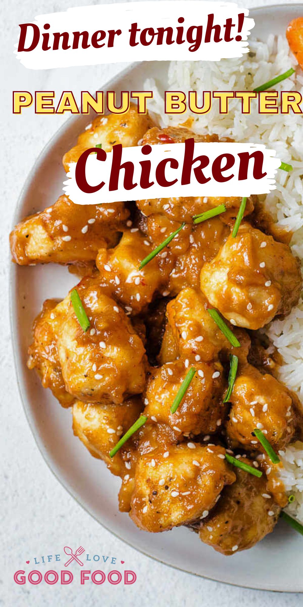 Quick & Easy Peanut Butter Chicken Recipe Life, Love, and Good Food