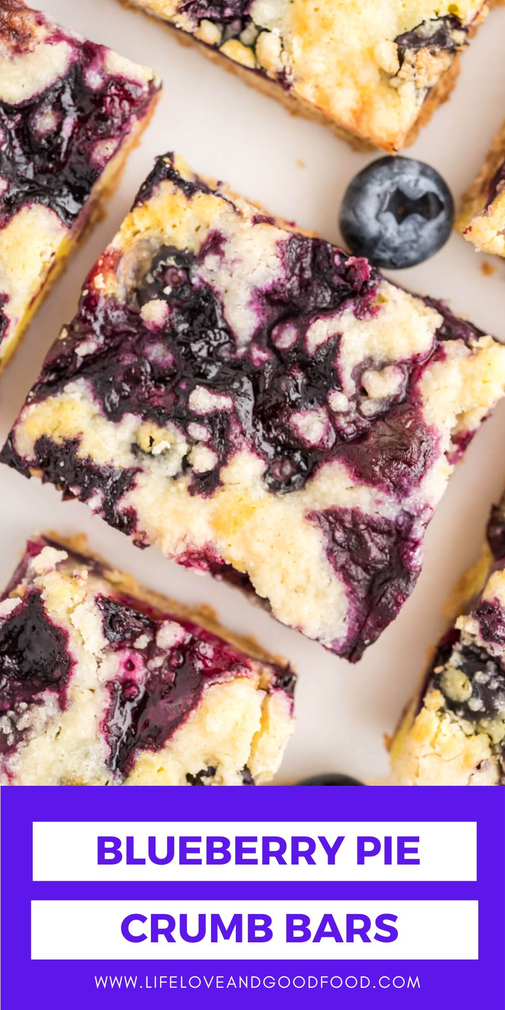 Easy Blueberry Crumb Bars (with Fresh or Frozen Berries) - Life, Love ...