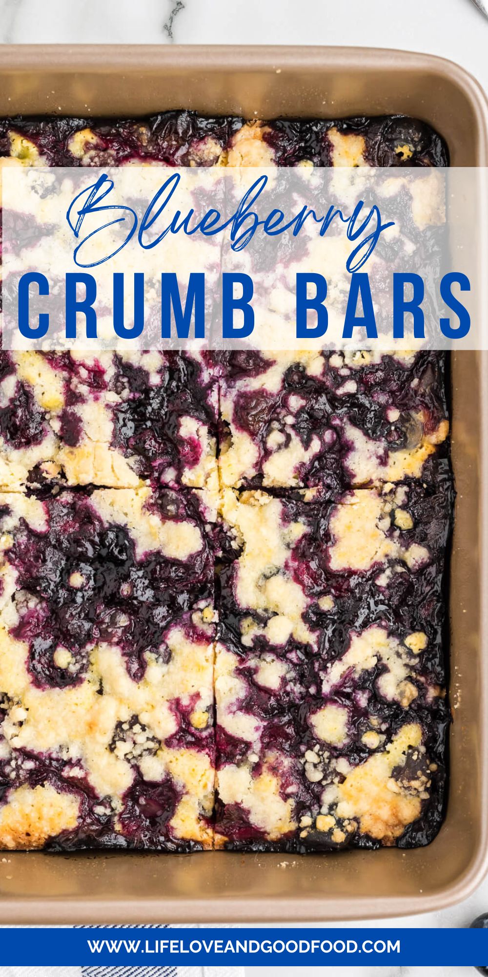 Easy Blueberry Crumb Bars (with Fresh or Frozen Berries) Life, Love