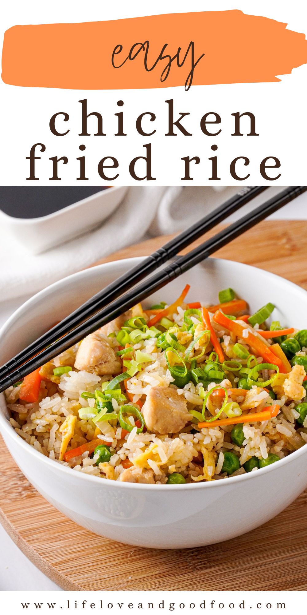 Chicken Fried Rice Recipe (Easy Thai-Style Food) - Life, Love, and Good ...