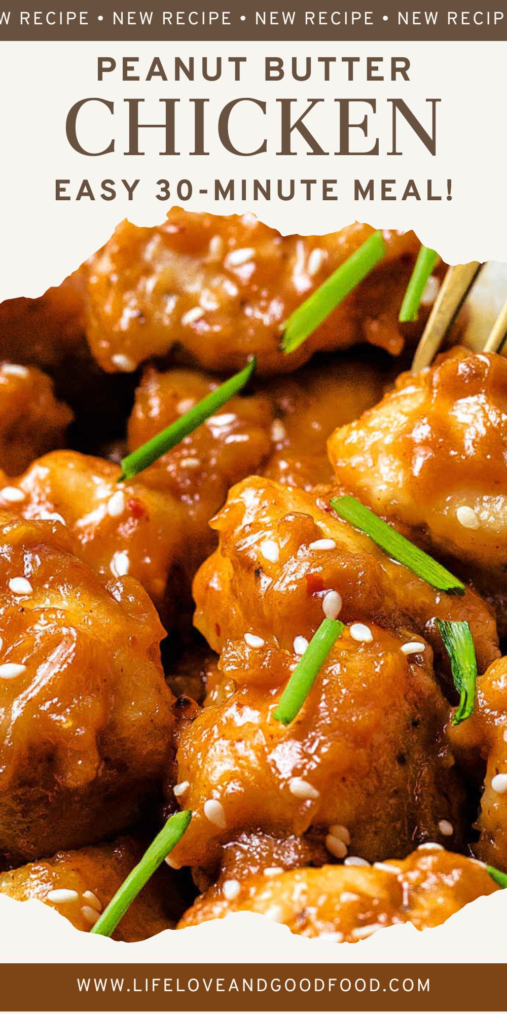 Quick & Easy Peanut Butter Chicken Recipe Life, Love, and Good Food