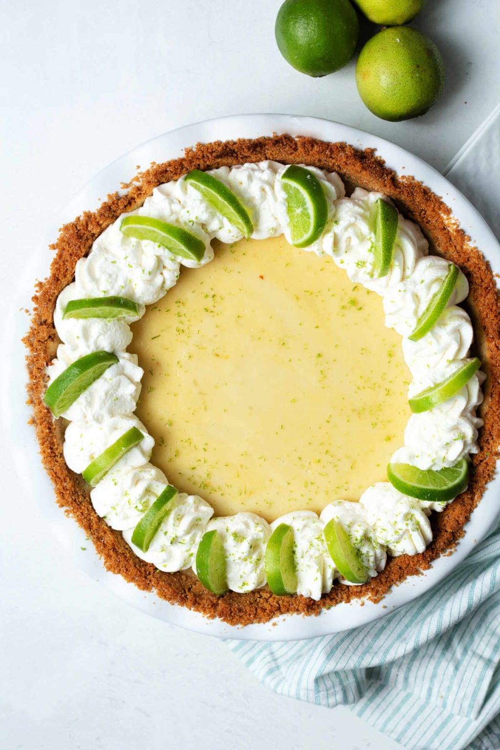 Florida Key Lime Pie Recipe with Real Whipped Cream Life, Love, and