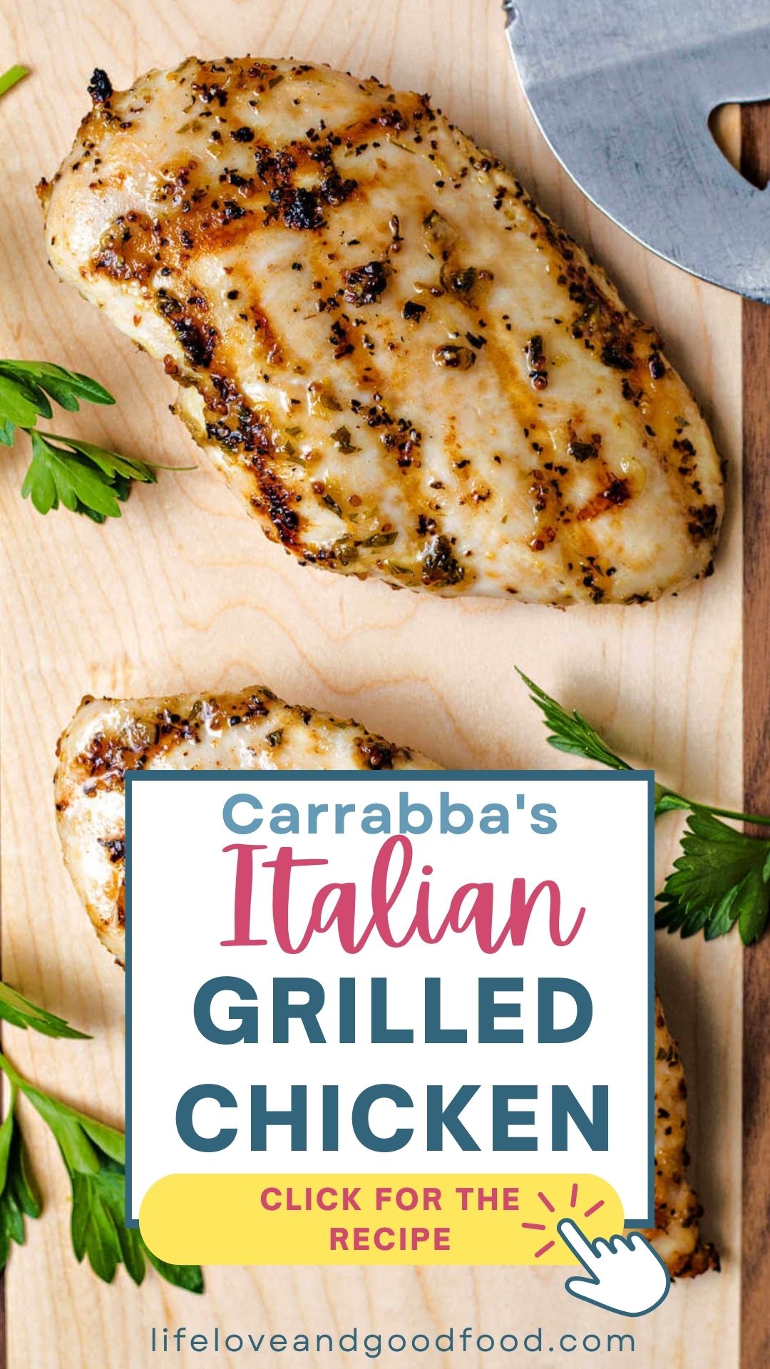 Italian Grilled Chicken (Carrabba Family Recipe) - Life, Love, And Good ...