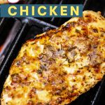 Carrabba's Italian Grilled Chicken on the grill.