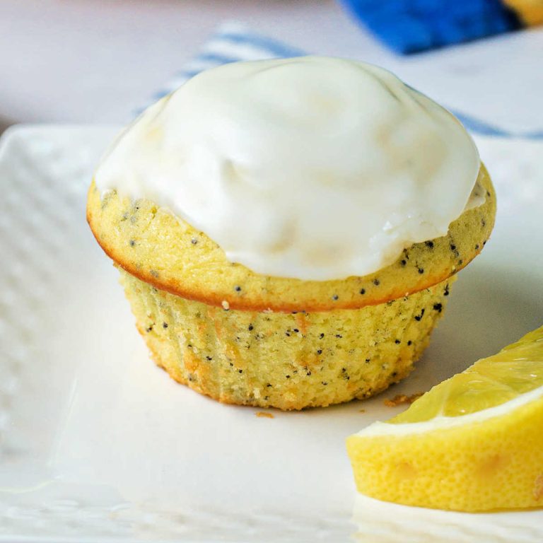 Easy Lemon Poppy Seed Muffins With Lemony Glaze