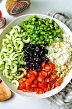 Zesty Spaghetti Pasta Salad with McCormick Salad Supreme - Life, Love ...