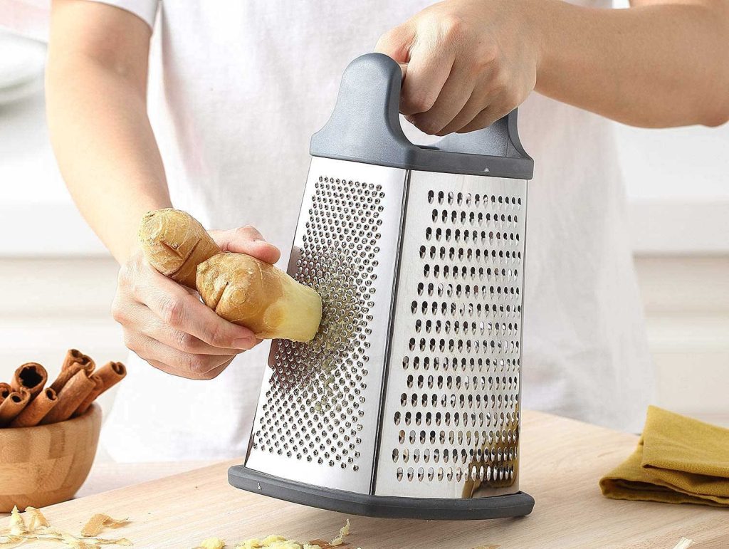 box grater in use