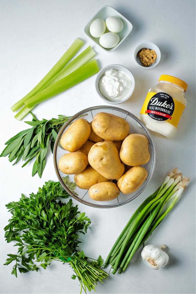 Creamy Fresh Herb Potato Salad with Tarragon Life, Love, and Good Food