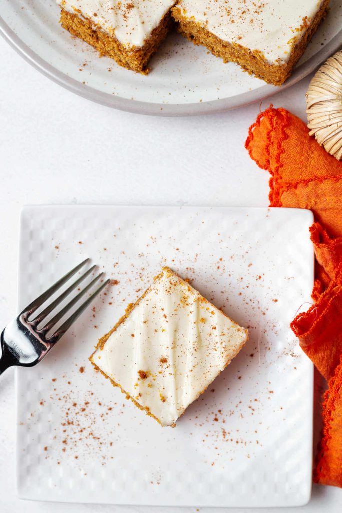 Libby S Pumpkin Bars With Cream Cheese Frosting Life Love And Good Food