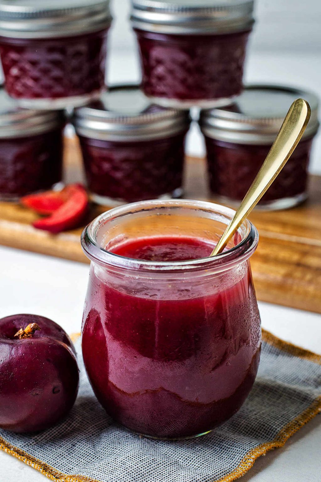 Easy Homemade Plum Jam without Pectin (Instant Pot) - Life, Love, and ...