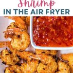 A crunchy, flavorful appetizer that’s ready in a snap! Air fryer coconut shrimp are cooked to crispy, golden perfection! Serve with a sweet and spicy dipping sauce made with just two ingredients.