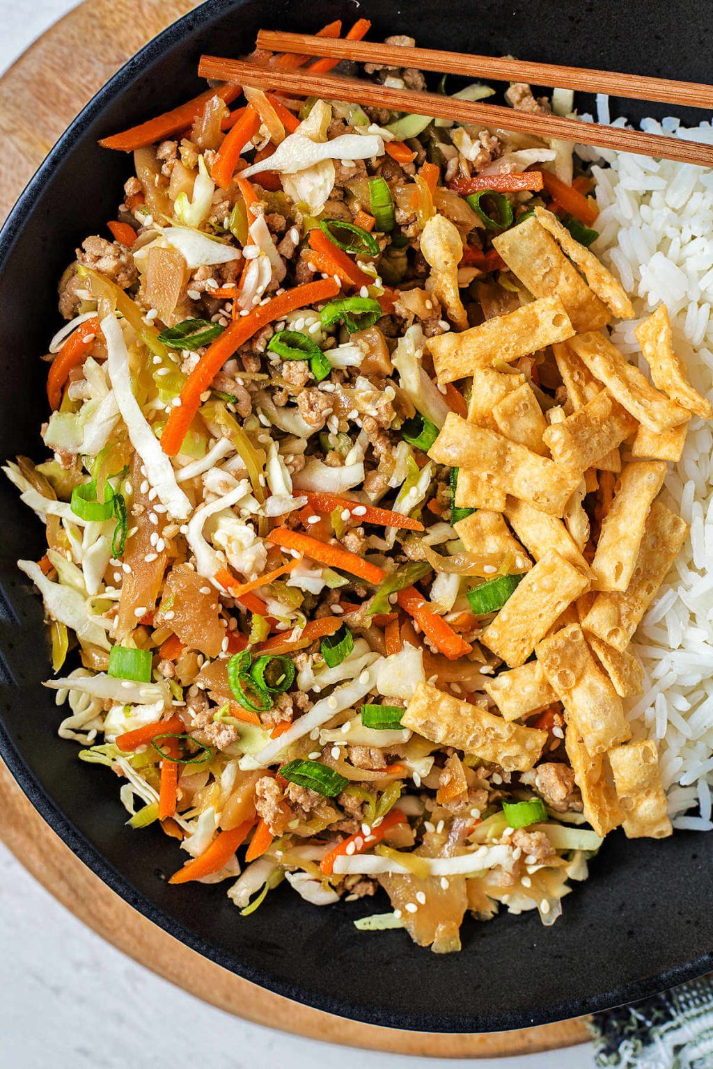 Egg Roll In A Bowl With Coleslaw Mix Instant Pot Life Love And   Egg Roll In A Bowl Hero 1 1200x1800 1 1024x1536 