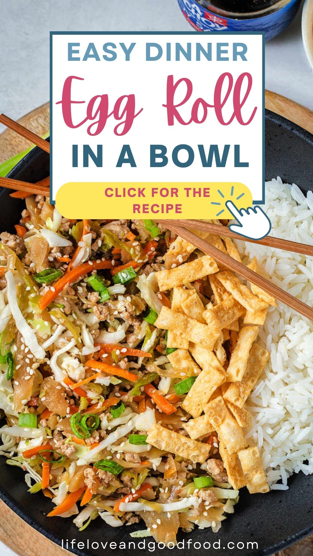 Egg Roll in a Bowl with Coleslaw Mix (Instant Pot) - Life, Love, and ...