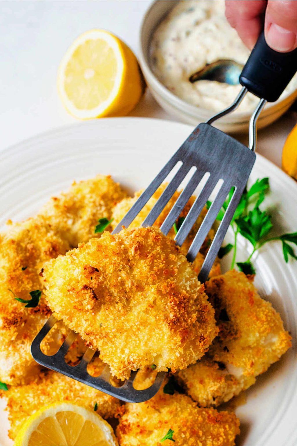 Crispy Oven-Fried Fish Filets - Life, Love, and Good Food