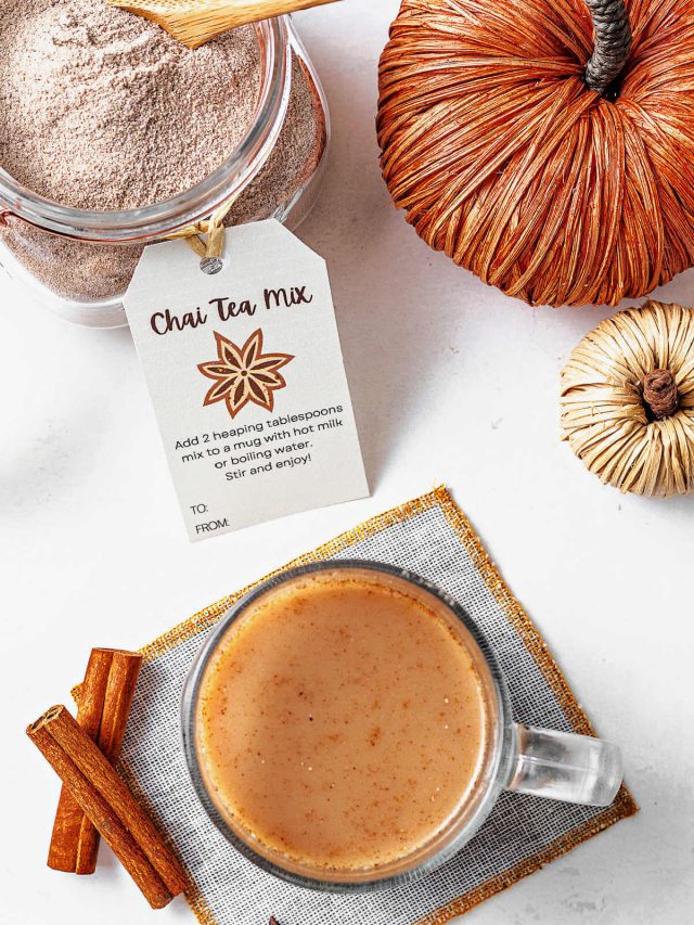 Easy Homemade Instant Chai Latte Tea Mix Story