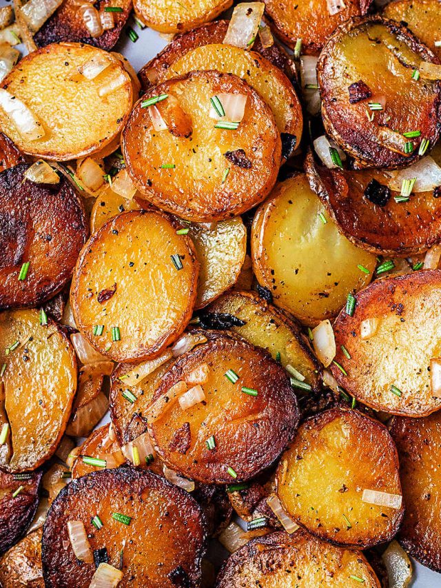 Crispy Woodshed Pan Fried Potatoes and Onions Story
