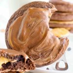Fudgy Chocolate Peanut Butter Brownie Cookies pin image