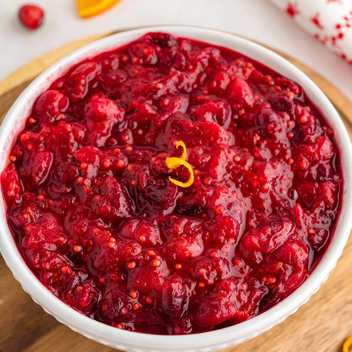 Fresh Cranberry Chutney (Easy Cranberry Sauce Recipe) Life, Love, and