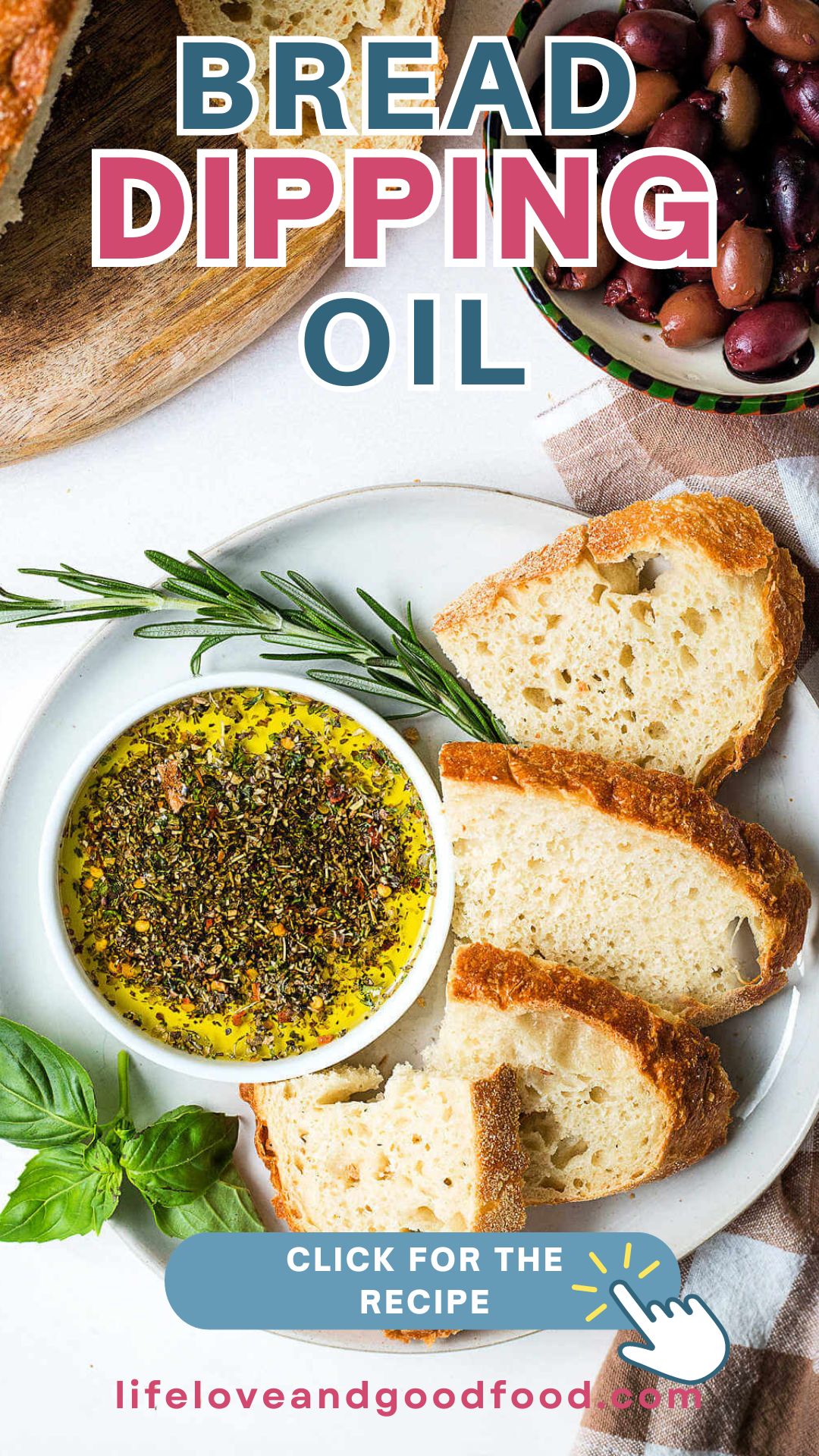 Best Italian Restaurant-Style Olive Oil Bread Dip - Life, Love, And ...