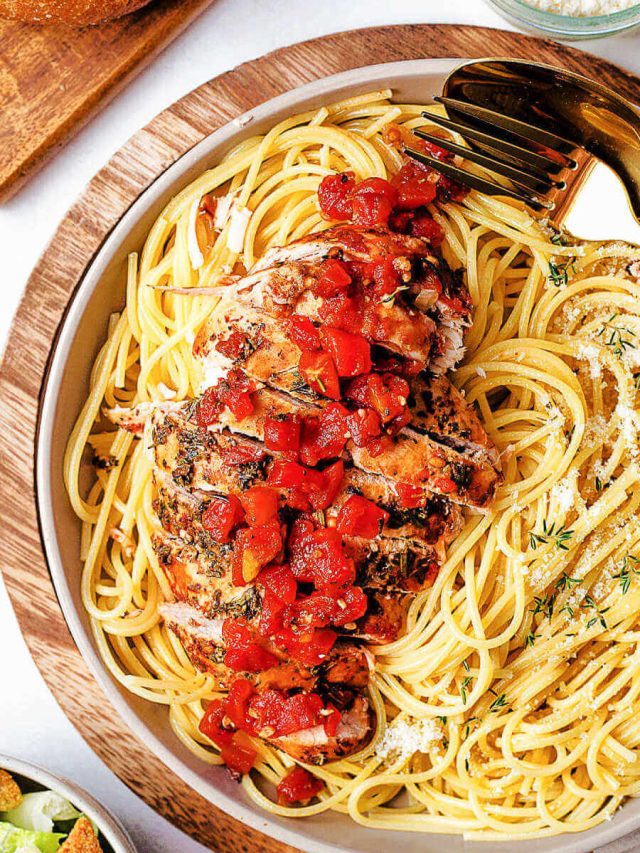 Chicken with Tomatoes and Balsamic Vinegar Story