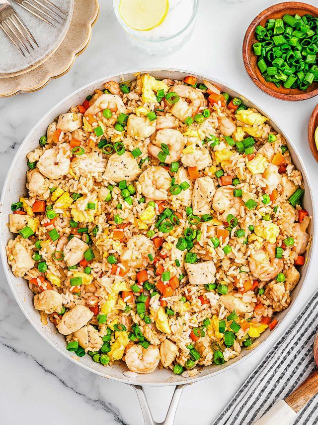 Shrimp and Chicken Fried Rice Story