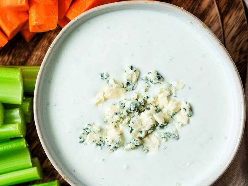 Homemade Blue Cheese Dressing with Buttermilk Homemade Blue Cheese Dressing with Buttermilk