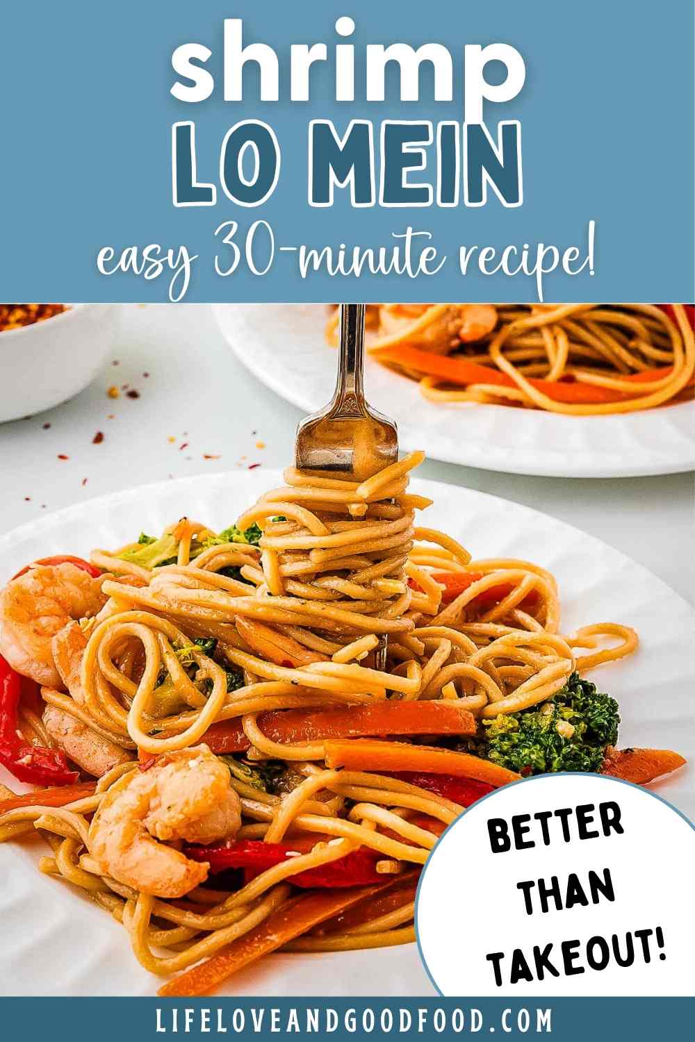 Easy 30-Minute Shrimp Lo Mein Recipe - Life, Love, and Good Food