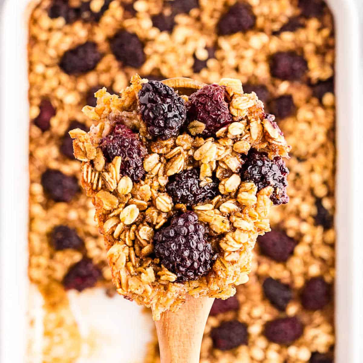 Easy Baked Oatmeal with Berries