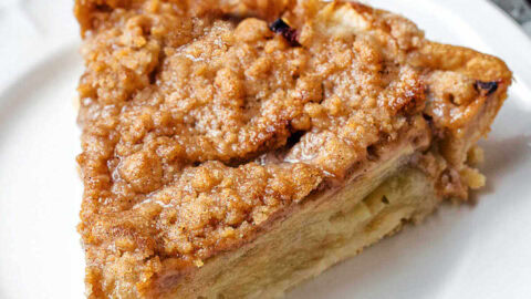 Dutch Apple Pie Recipe with Crumble Topping - Life, Love, and Good