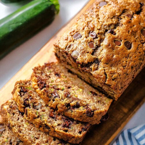 Chocolate Chip Zucchini Bread - Life, Love, and Good Food