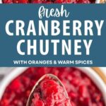 Cranberry Chutney in a bowl.