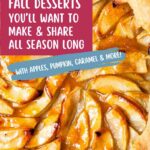 Apple Tart with headline.